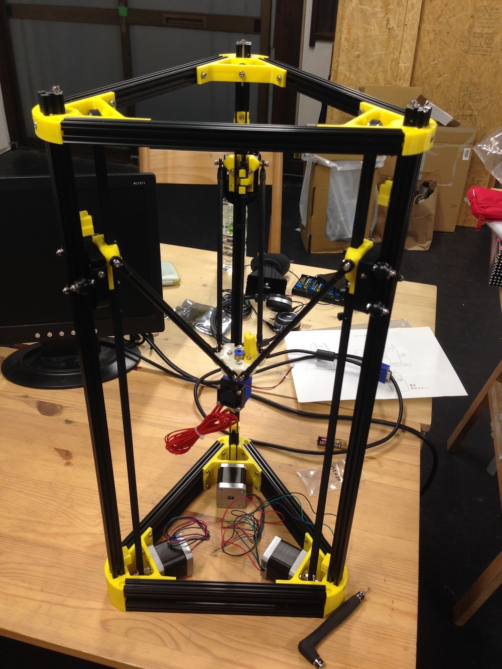 使用したオープンソースの3Dプリンター